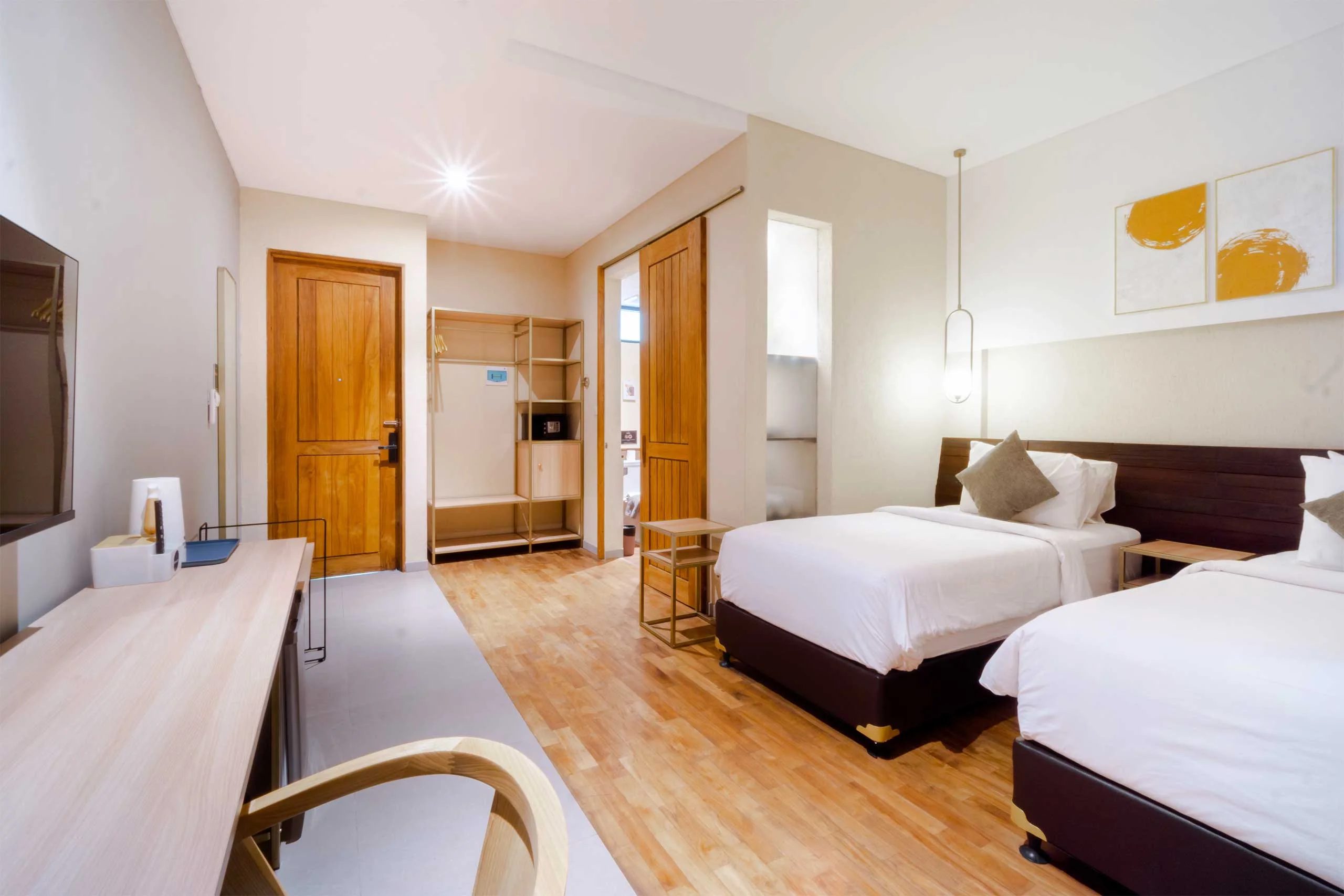 tanaga coliving - deluxe twin room